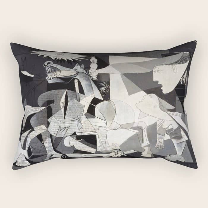 Pablo Picasso Guernica 1937 Artwork Shirt, Art Reproduction For Prints Posters Tshirts Men Women Rectangular Pillow