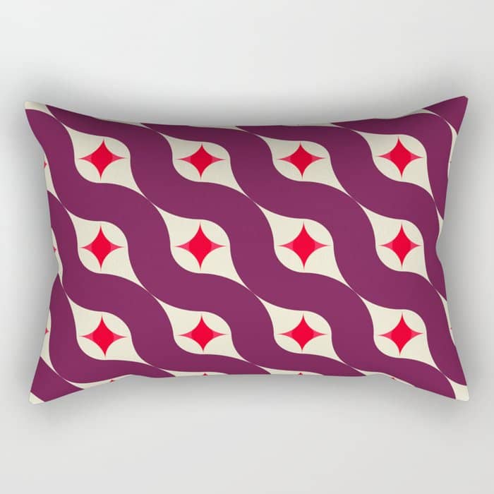 Contemporary Pattern No2 Rectangular Pillow