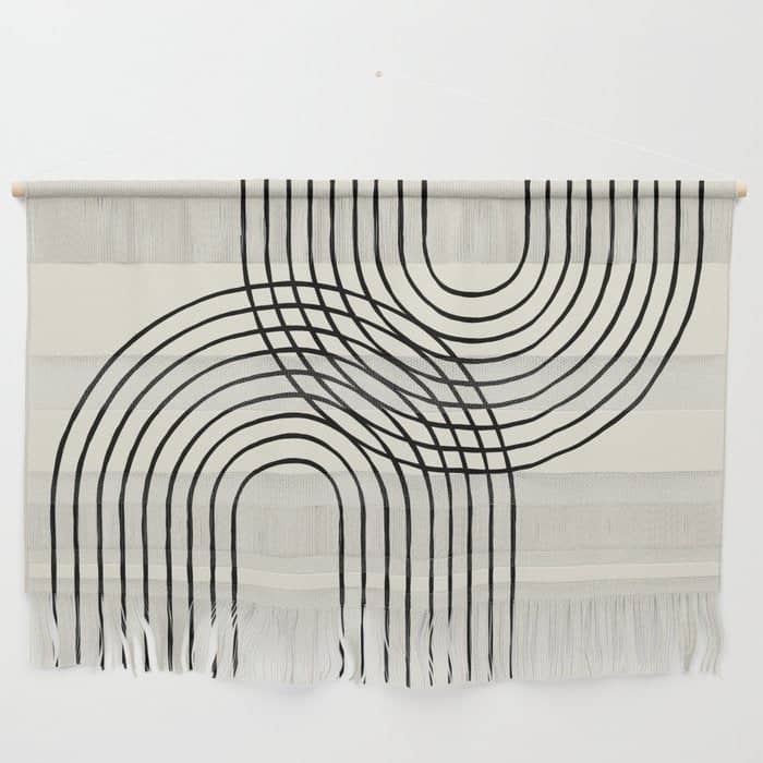 Arch Duo 2 Mid Century Modern Wall Hanging