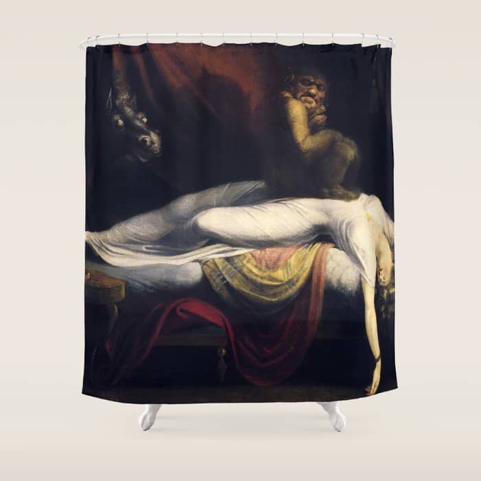 Henry Fuseli The Nightmare Shower Curtain