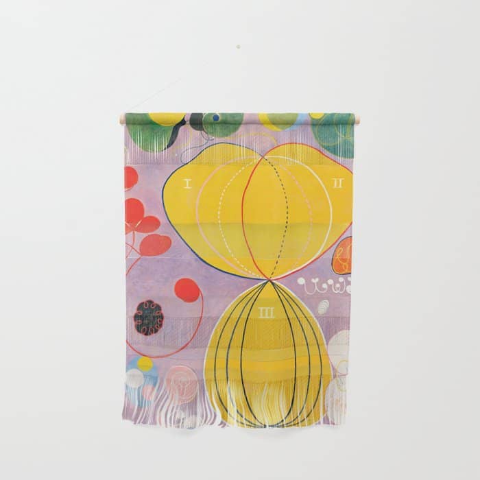 Hilma Af Klint "The Ten Largest, No. 07, Adulthood, Group Iv" Wall Hanging
