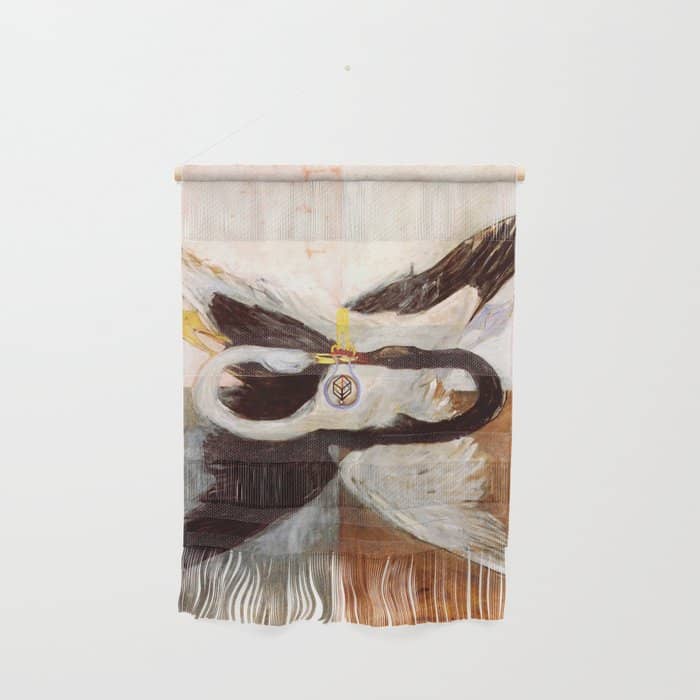 Hilma Af Klint "The Swan, No. 24, Group Ix-Suw, 1915" Wall Hanging