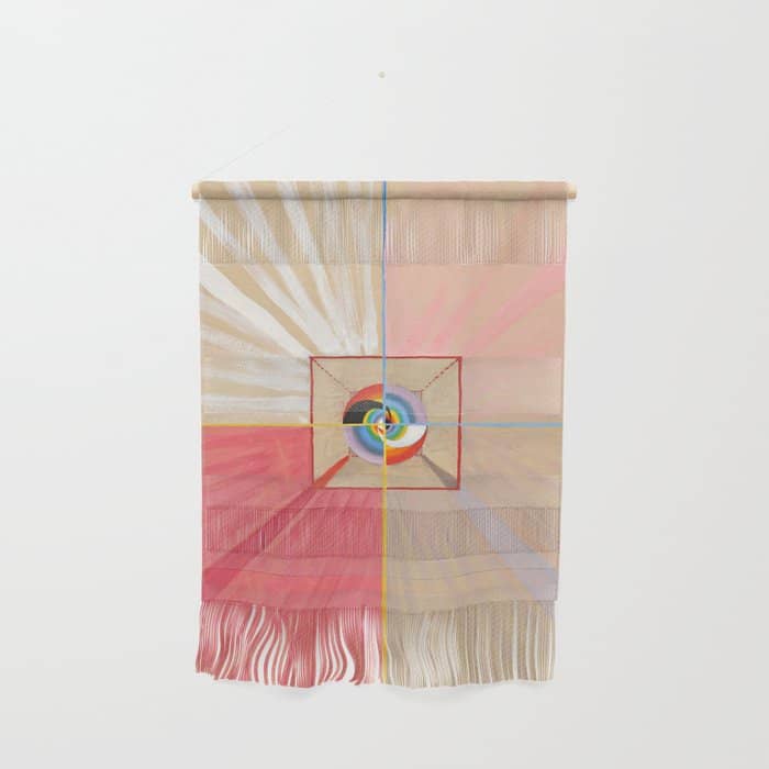 Hilma Af Klint "The Swan, No. 11, Group Ix-Suw" Wall Hanging