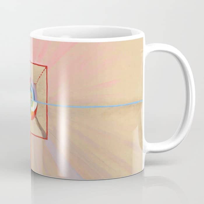 Hilma Af Klint "The Swan, No. 11, Group Ix-Suw" Coffee Mug