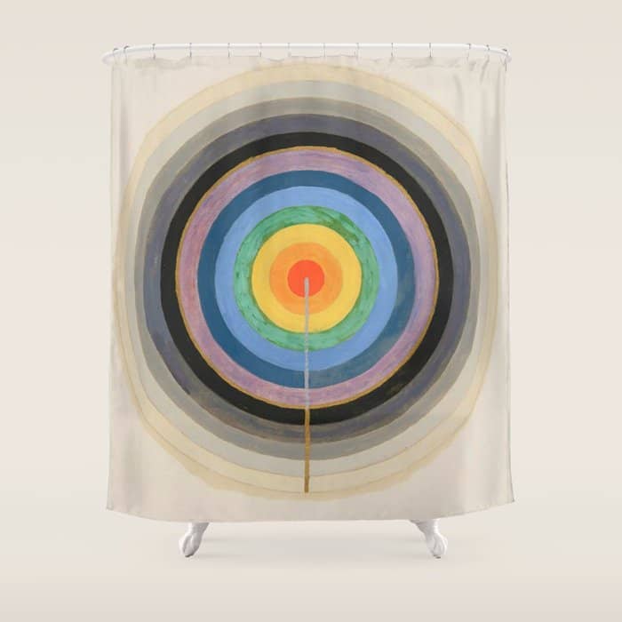 Hilma Af Klint "Series Viii. Picture Of The Starting Point (1920)" Shower Curtain