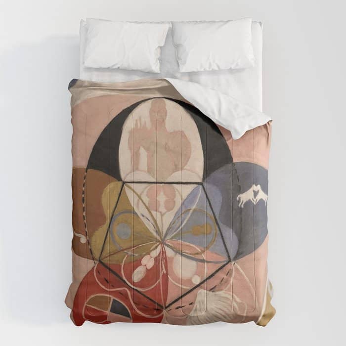 Hilma Af Klint "Evolution, No. 14, Group Vi" Comforter