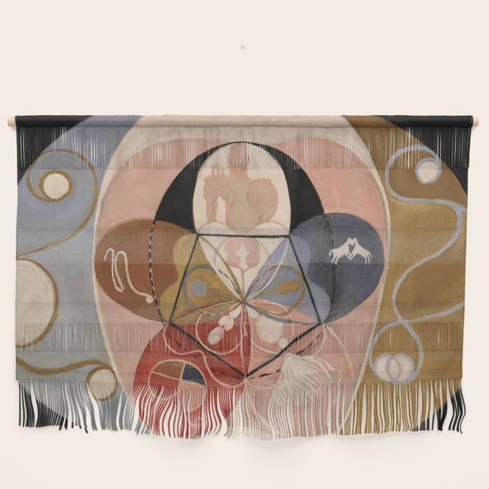 Hilma Af Klint "Evolution, No. 14, Group Vi" Wall Hanging