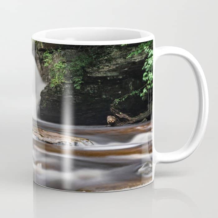 Appalachian Waterfall - Ricketts Glen Adventure Coffee Mug