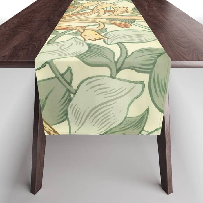 William Morris "Honeysuckle" 3. Table Runner