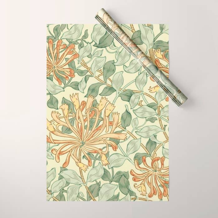 William Morris "Honeysuckle" 3. Wrapping Paper