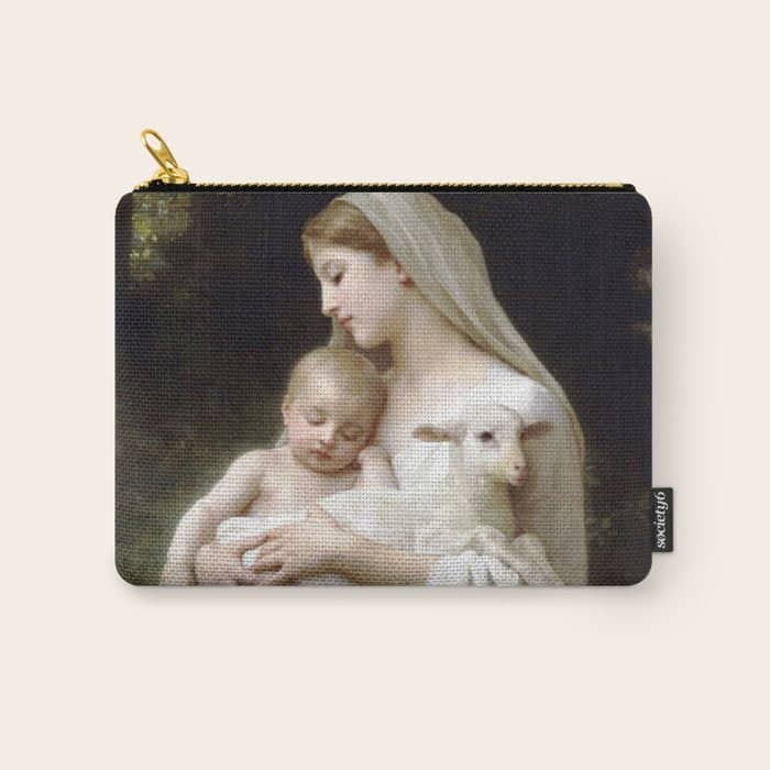 William-Adolphe Bouguereau "L'Innocence (Innocence)"(1893) Carry All Pouch