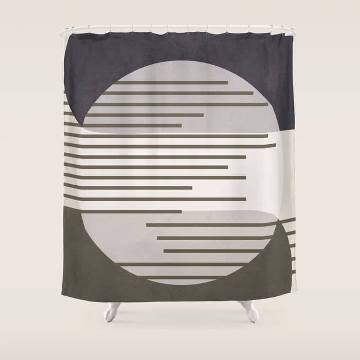 Abstract Geometric Art 50 Shower Curtain