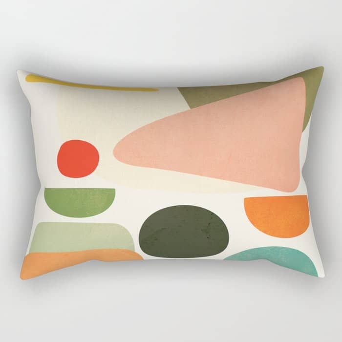 Modern Abstract Art 71 Rectangular Pillow
