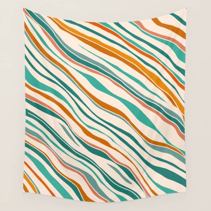 Southwest Abstract Stripes Wall Tapestry