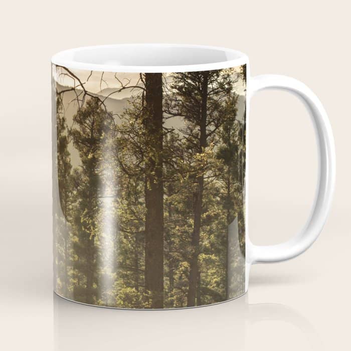 Mountain Forest New Mexico - Nature Photography Coffee Mug