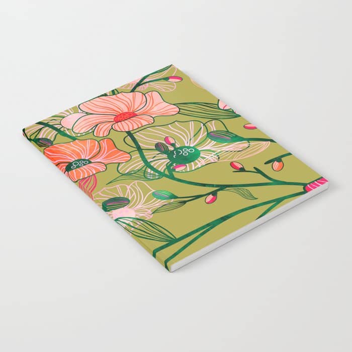 Twinning #Illustration #Pattern Notebook