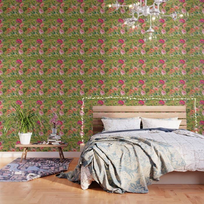 Twinning #Illustration #Pattern Wallpaper