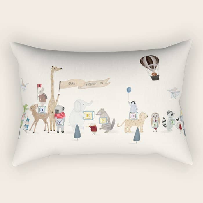 Make Everyday An Adventure Rectangular Pillow