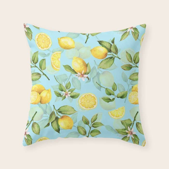 Vintage & Shabby Chic - Lemonade Throw Pillow