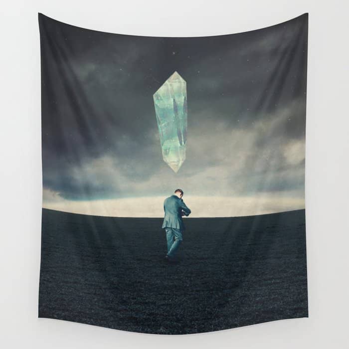 Living Two Whole Lives With Burden Wall Tapestry