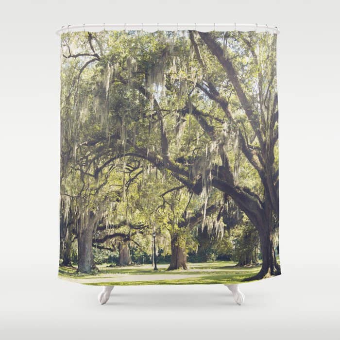 Audubon Park - New Orleans Shower Curtain