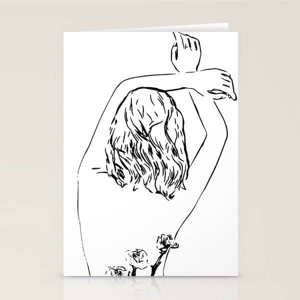 Oblivious #Drawing #Illustration Stationery Card