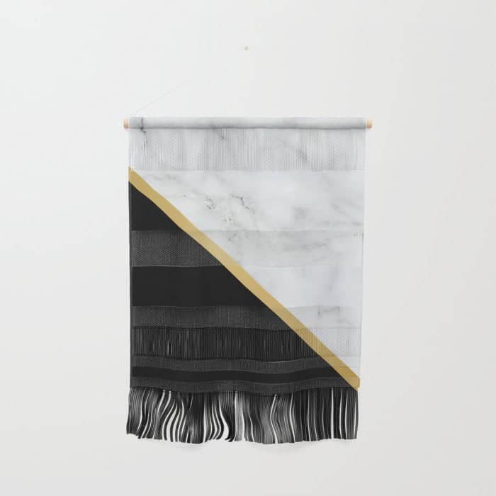 Marble, Stone, Color Block, Minimalist Art Wall Hanging
