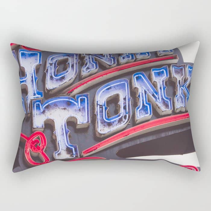 Honkytonk Central - Nashville Rectangular Pillow