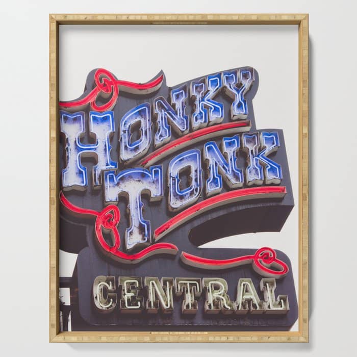Honkytonk Central - Nashville Serving Tray