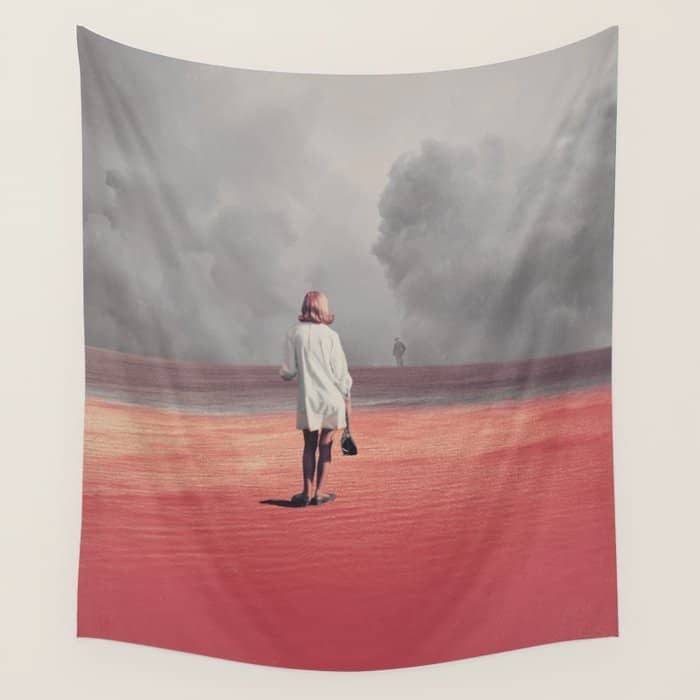 Watching You Leave Me. Didn'T Want To Wall Tapestry