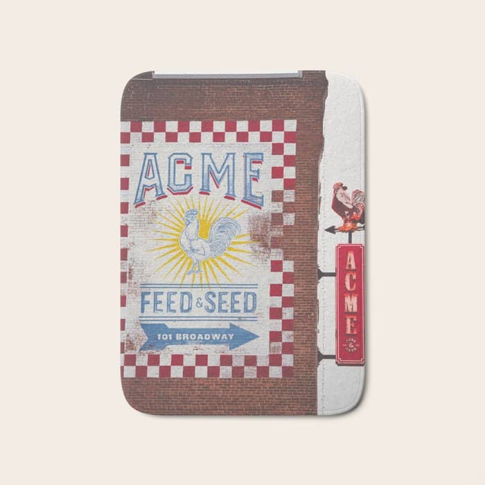 Acme Feed And Seed Nashville Tennessee Bath Mat