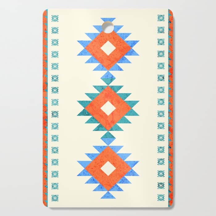 Geometry Navajo Pattern No3 Cutting Board
