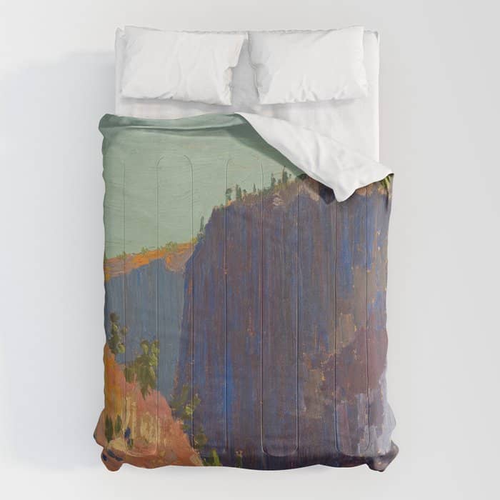 Tom Thomson Petawawa Gorges Canadian Landscape Artist Comforter
