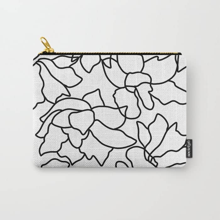 Isla #Illustration #Drawing Carry All Pouch