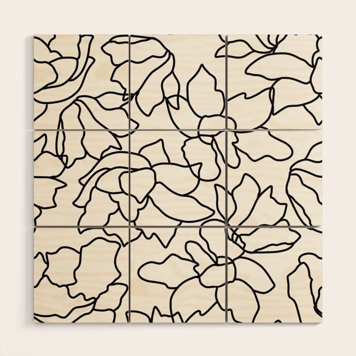 Isla #Illustration #Drawing Wood Wall Art