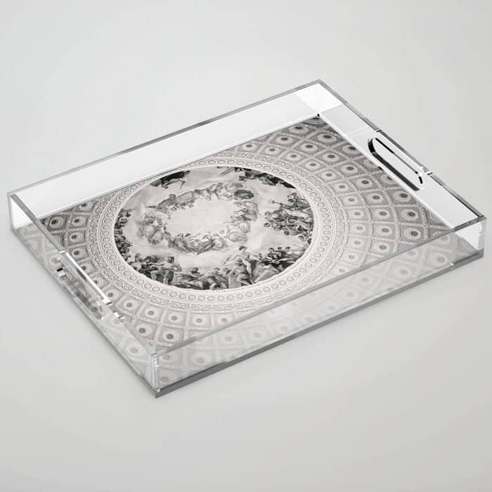 E Pluribus Unum - Capitol Rotunda Washington Dc Acrylic Tray