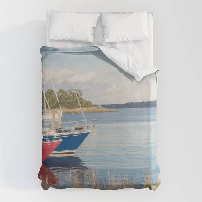 Morning On Chesapeake Bay, No. 2 Duvet Cover
