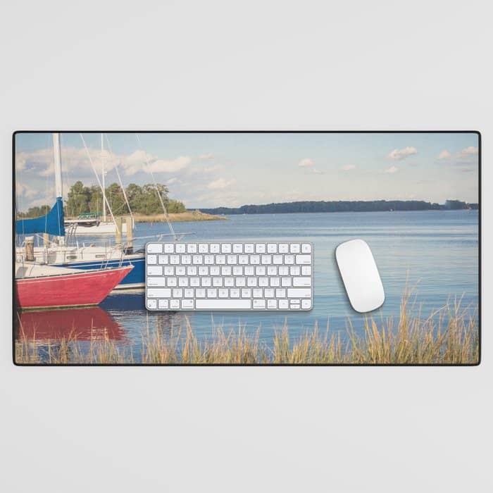 Morning On Chesapeake Bay, No. 2 Desk Mat