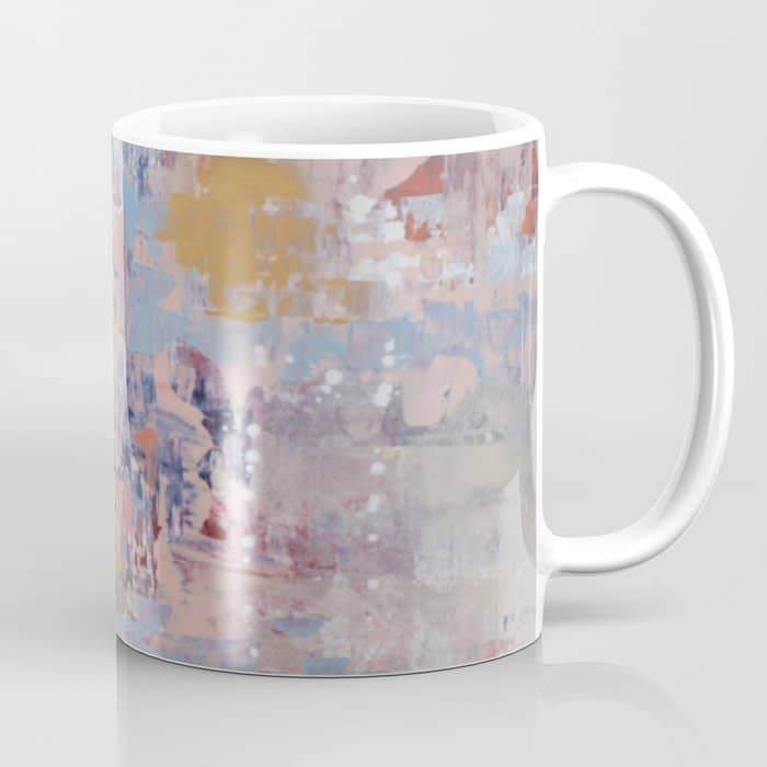 Mirage [3]: A Pretty, Vibrant Mixed-Media Piece By Alyssa Hamilton Art Coffee Mug