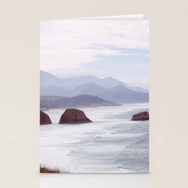 Oregon Coast - Cannon Beach Stationery Card