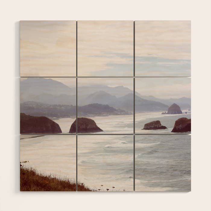 Oregon Coast - Cannon Beach Wood Wall Art