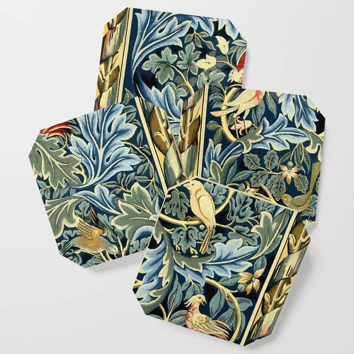 William Morris "Birds And Acanthus" Coaster