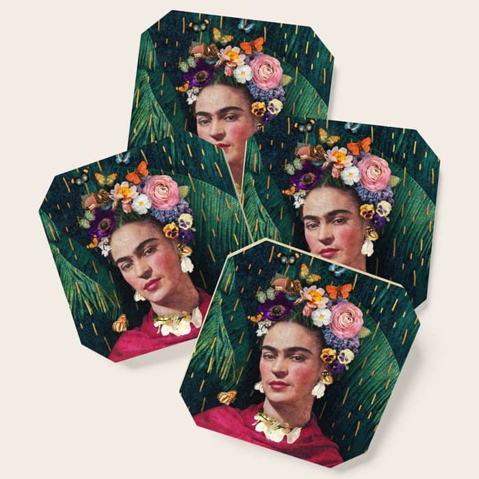 Frida Kahlo :: World Women'S Day Coaster