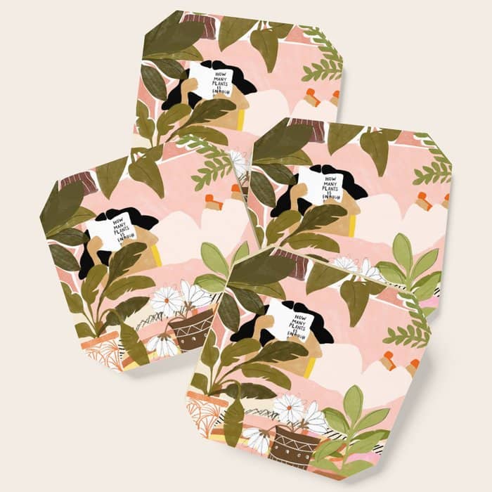 How Many Plants Is Enough Plants? Coaster