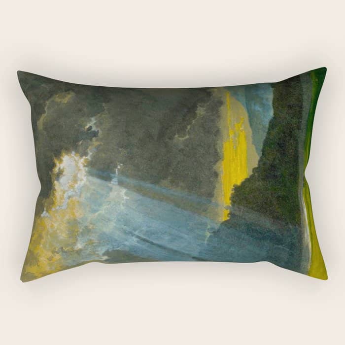 Penny Williams - Stormy Landscape - Before 1885 Rectangular Pillow