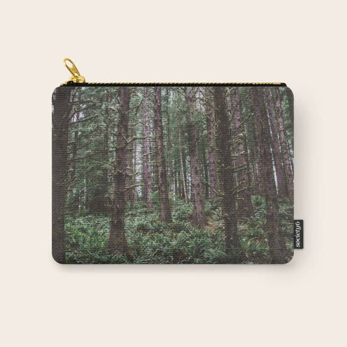 Forest Dark, Forest Deep Iii Carry All Pouch