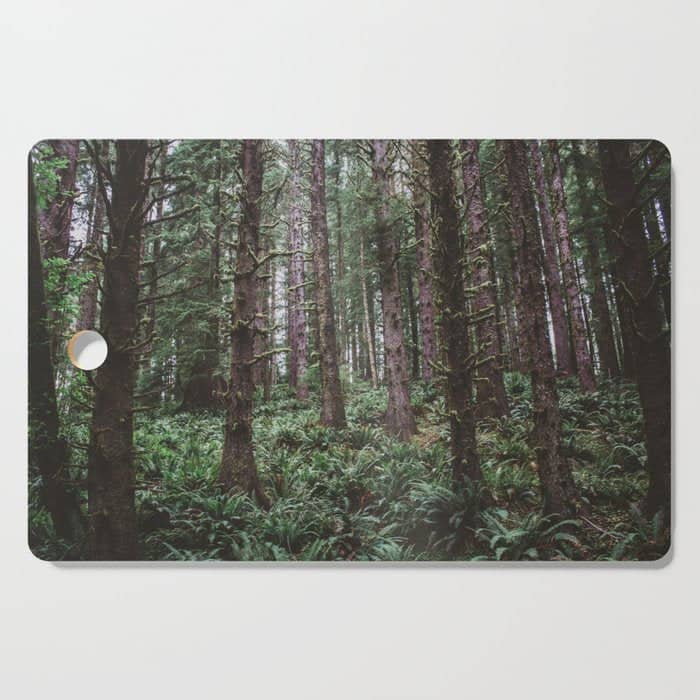 Forest Dark, Forest Deep Iii Cutting Board