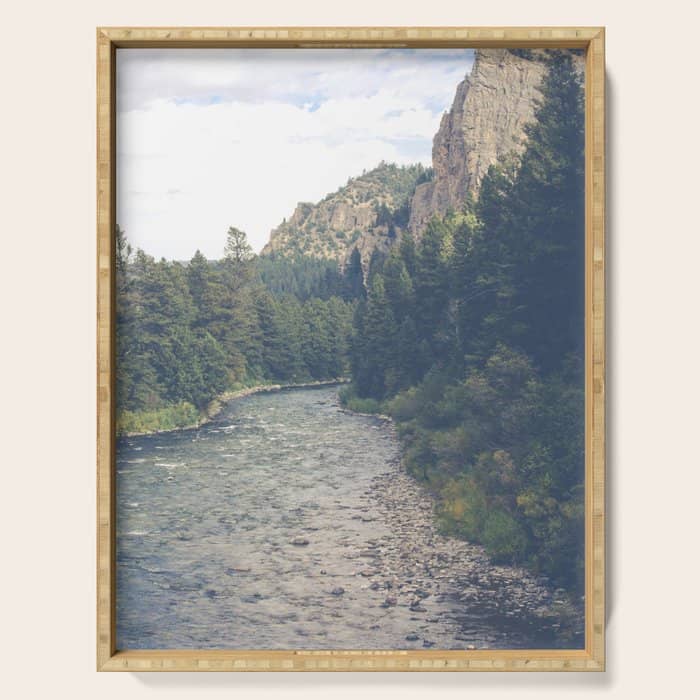 The Montana Collection - A River Runs Through It - Gallatin Canyon Serving Tray