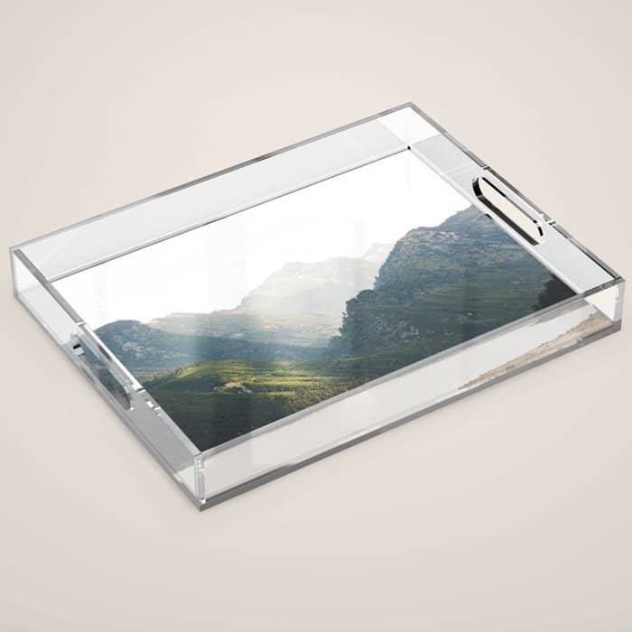 The Montana Collection - Lake Como Acrylic Tray