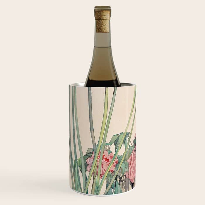 Charles Rennie Mackintosh "White Tulips" Wine Chiller